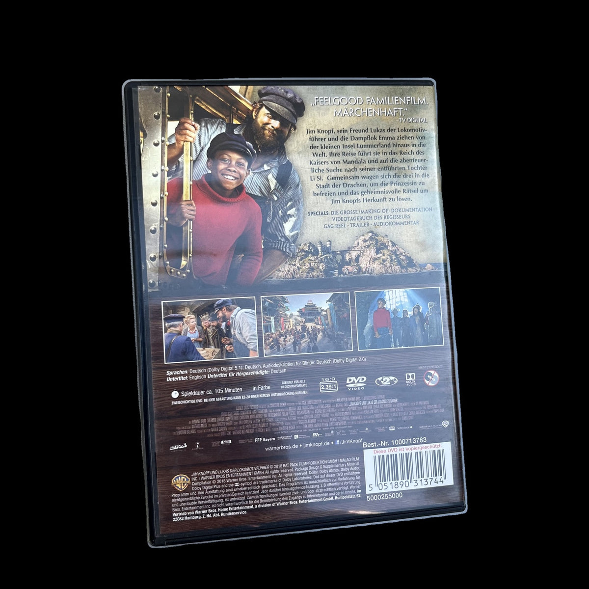 Jim Knopf & Lukas der Lokomotivführer - Jim Knopf - Wendecover - DVD - Gebraucht
