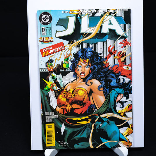 JLA / Justice League of America - Comic #18 (Okt 98) - Mit Poster - Deutsch - Z1