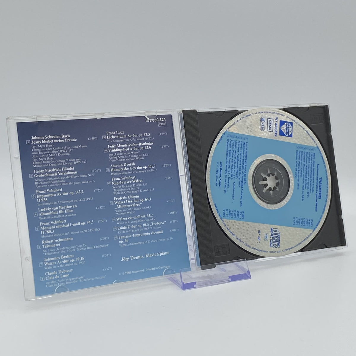 Jörg Demus - Träumerei - Berühmte Klavierstücke Großer Meister - CD - Gebraucht