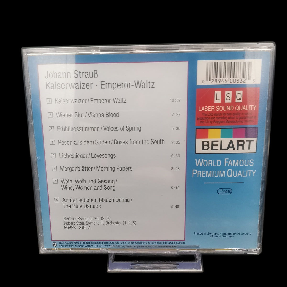Johann Strauss / Robert Stolz - Kaiserwalzer - CD - Klassik - Album - Gebraucht
