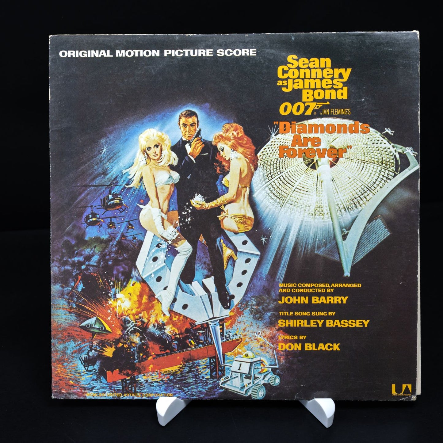 Diamonds Are Forever - James Bond 007 Soundtrack - Vinyl Schallplatte - VG+ / VG