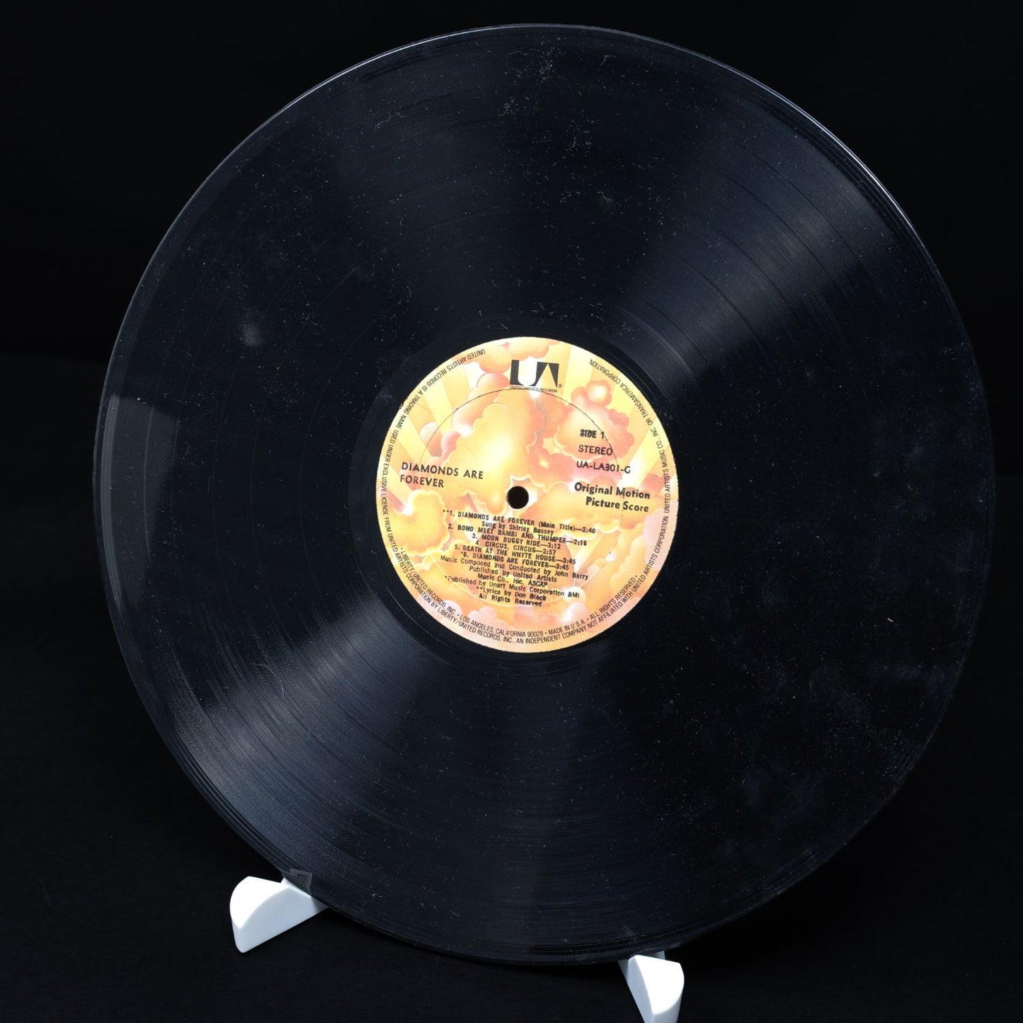 Diamonds Are Forever - James Bond 007 Soundtrack - Vinyl Schallplatte - VG+ / VG