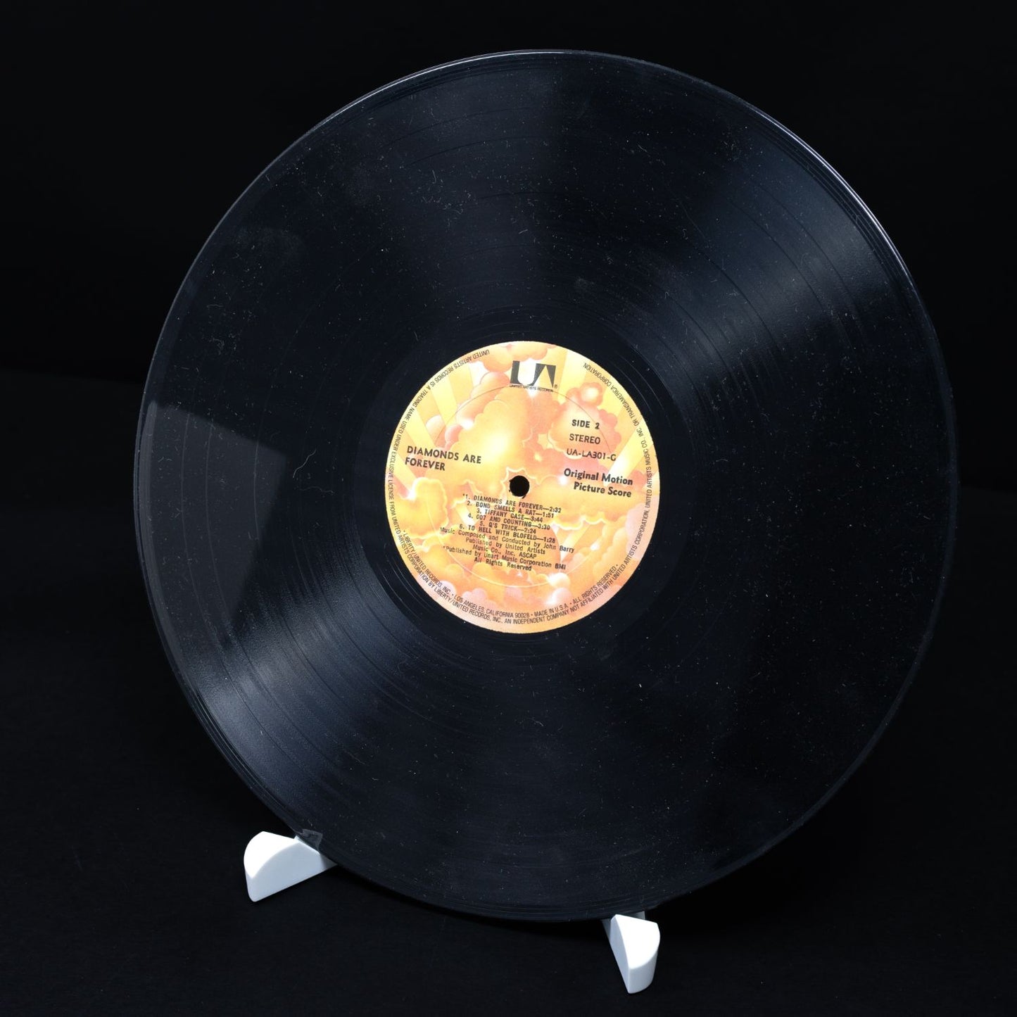 Diamonds Are Forever - James Bond 007 Soundtrack - Vinyl Schallplatte - VG+ / VG