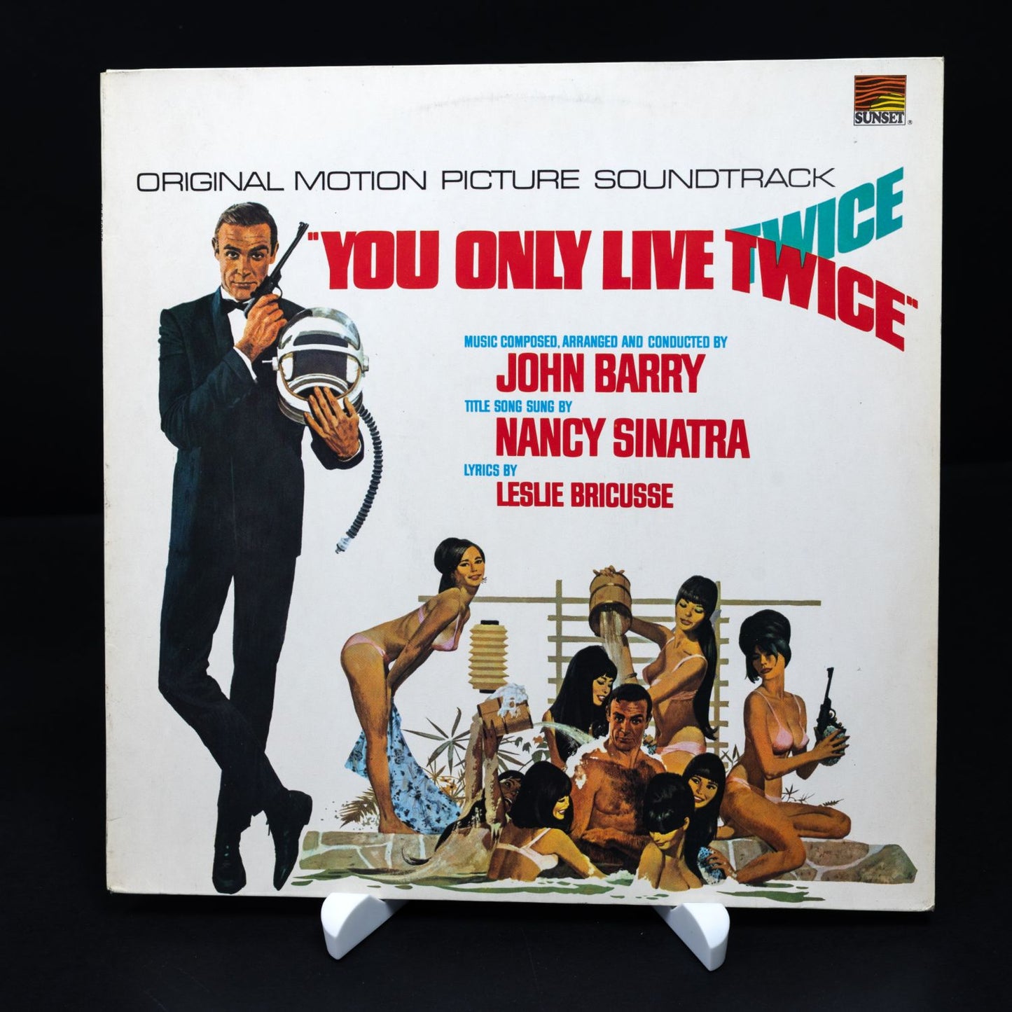 You Only Live Twice - James Bond 007 Soundtrack - Vinyl Schallplatte - NM / NM