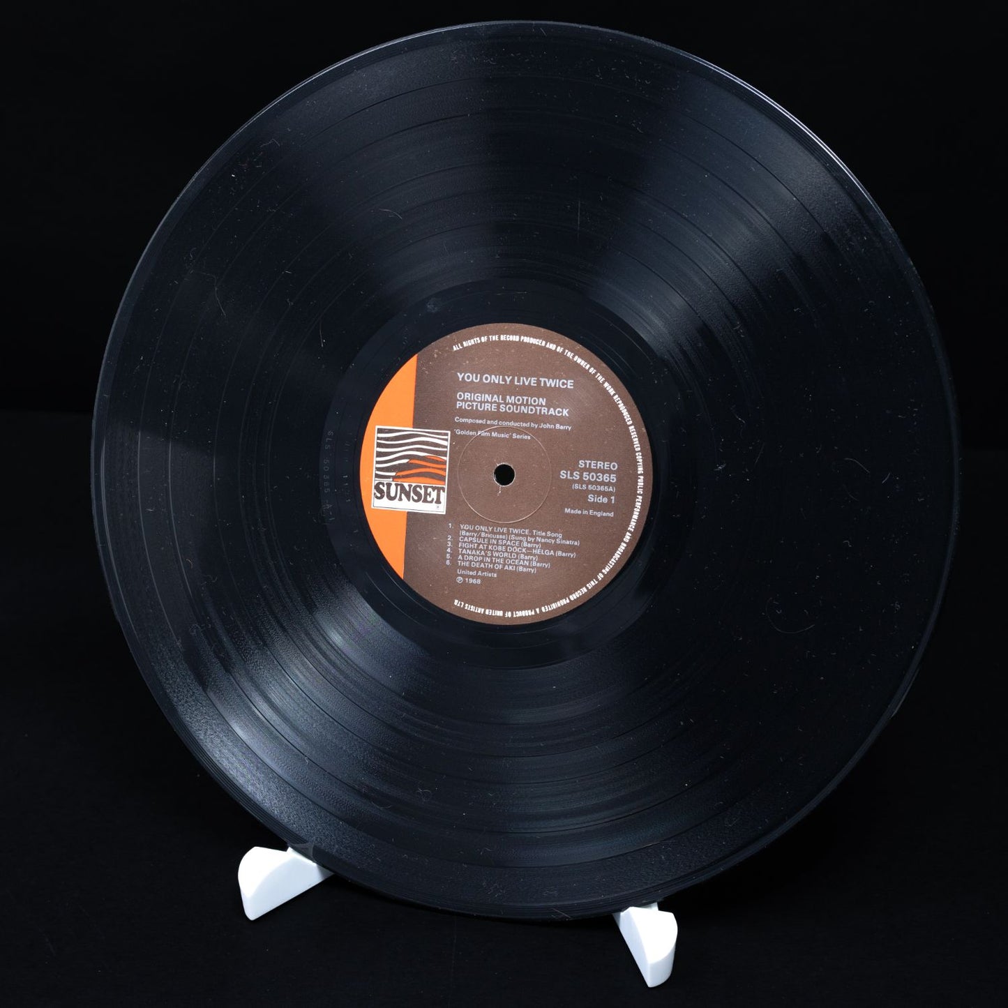 You Only Live Twice - James Bond 007 Soundtrack - Vinyl Schallplatte - NM / NM