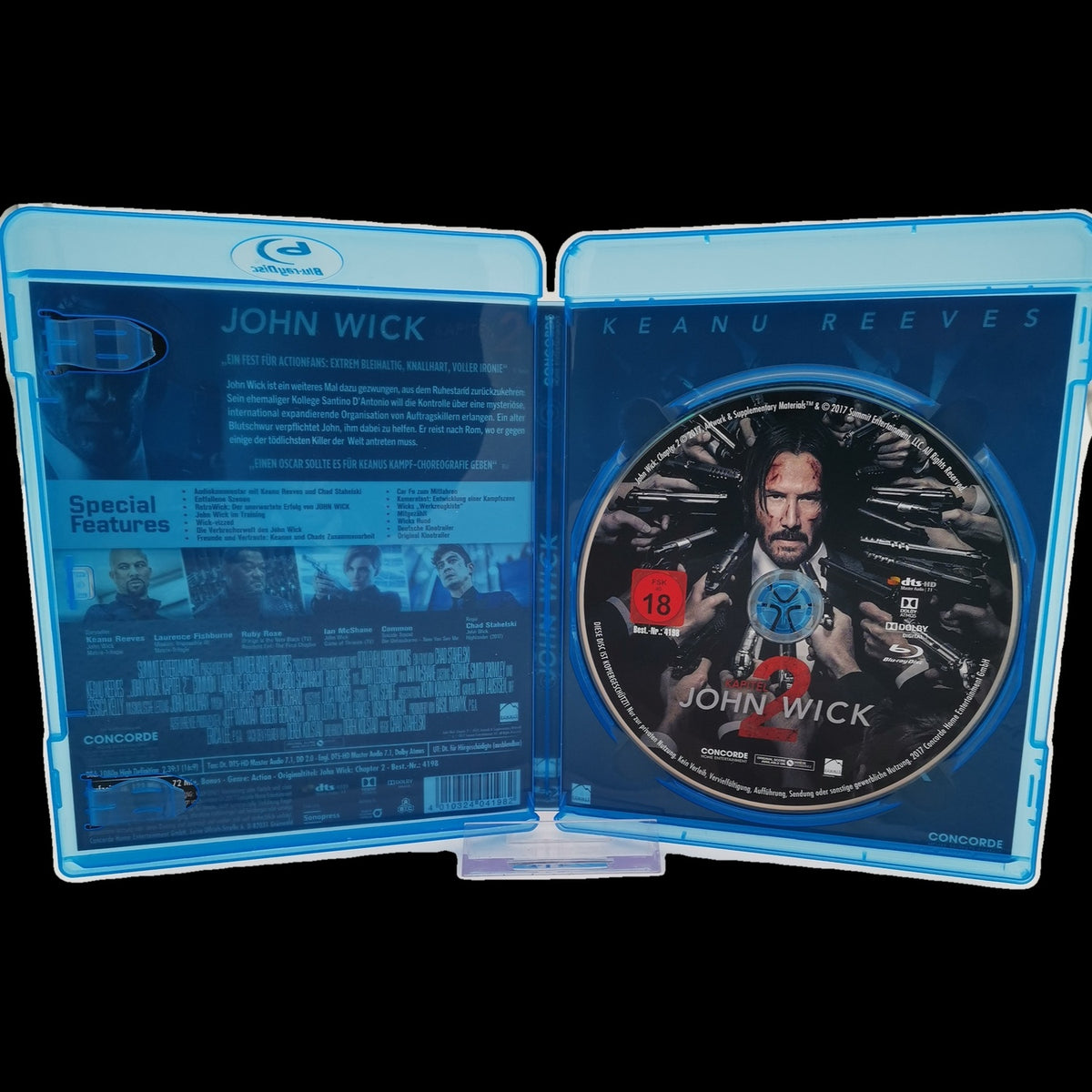 John Wick: Kapitel 2 - Wendecover - Action - Blu-Ray - Film - Sehr gut