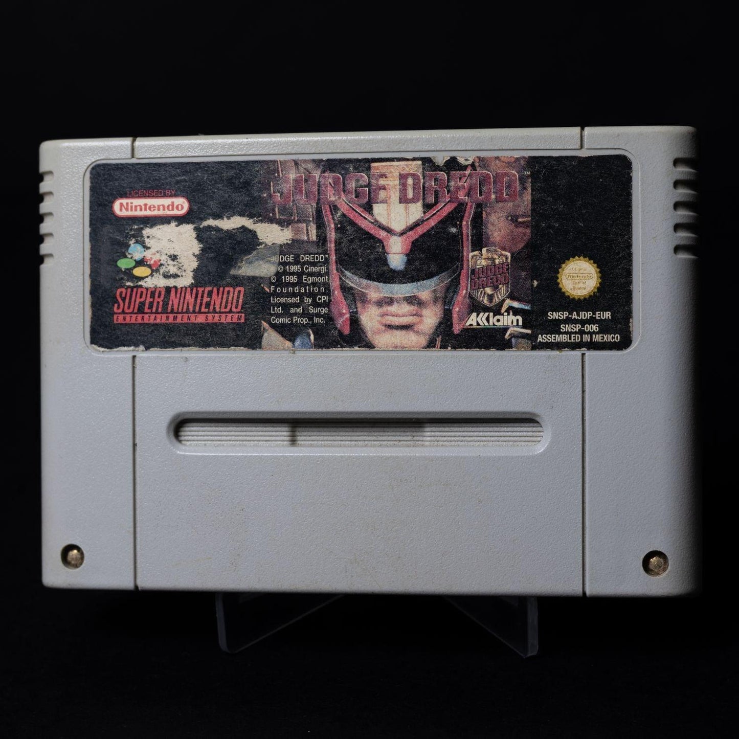judge-dredd-super-nintendo-snes-spiel-paleu-nur-modul-zustand-okay-1 - Utopia Collectibles