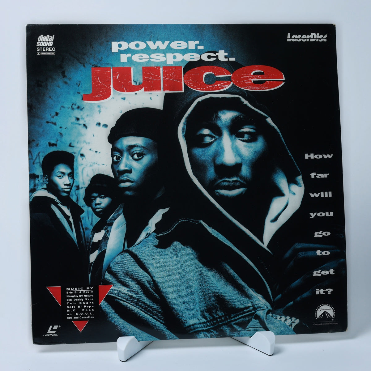 Juice - 1992 - LaserDisc - Paramount Pictures - Tupac Shakur - Zustand Sehr Gut