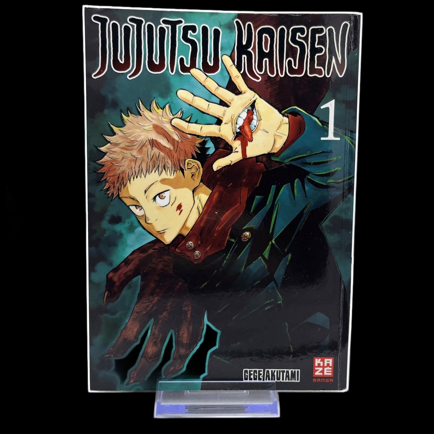 Jujutsu Kaisen - Band 1 - KAZE Manga - Deutsch - Gege Akutami - Gebraucht