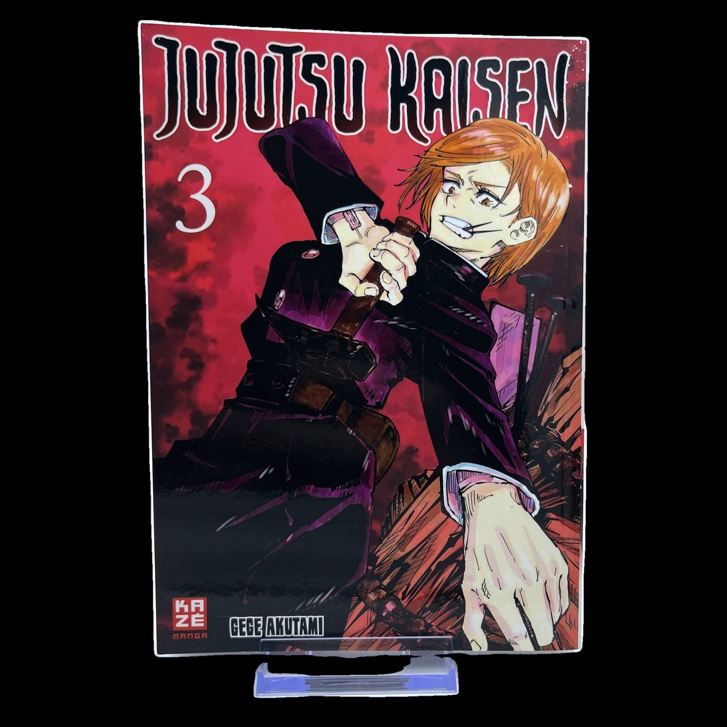 Jujutsu Kaisen - Band 3 - KAZÉ Manga - Deutsch - Gege Akutami - Gebraucht