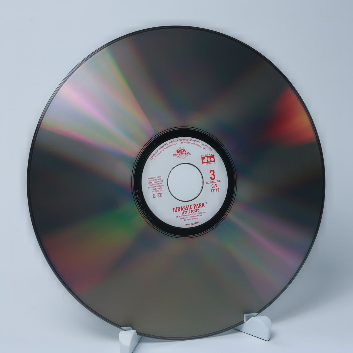 Jurassic Park - Special Edition - 1993 - DTS LaserDisc - Zustand Sehr Gut