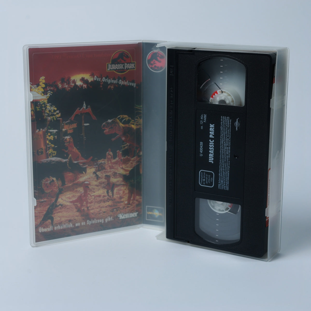 Jurassic Park - Kenner Spielzeug-Werbung - PAL - VHS - Film - Zustand Sehr Gut