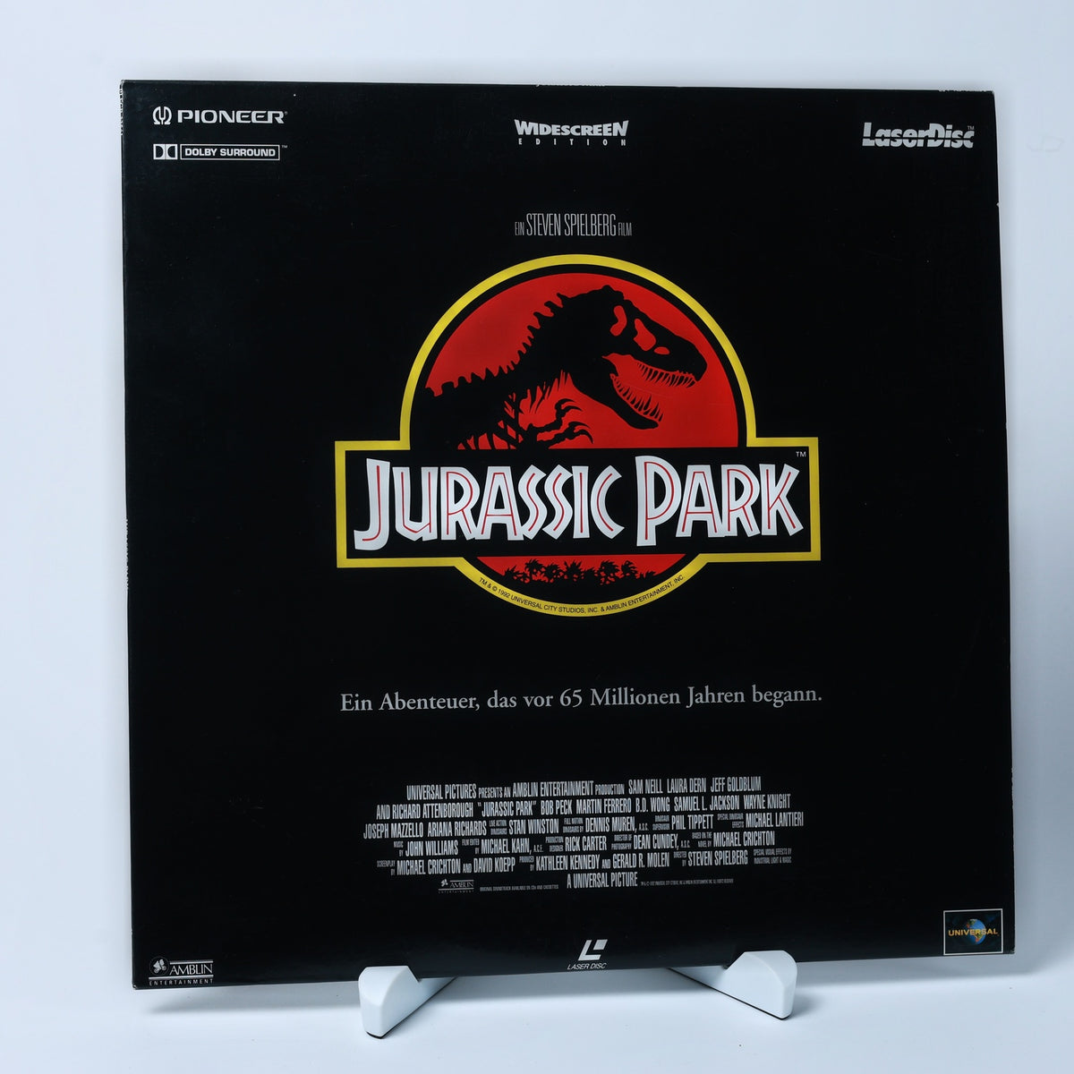 Jurassic Park - Spielberg - 1993 - Widescreen Edition - Zustand Sehr Gut