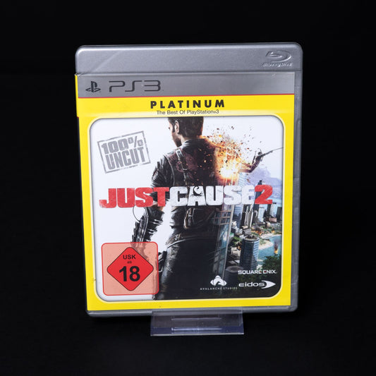 Just Cause 2 - Playstation 3 PS3 Platinum Spiel - PAL - CiB - Zustand Sehr Gut