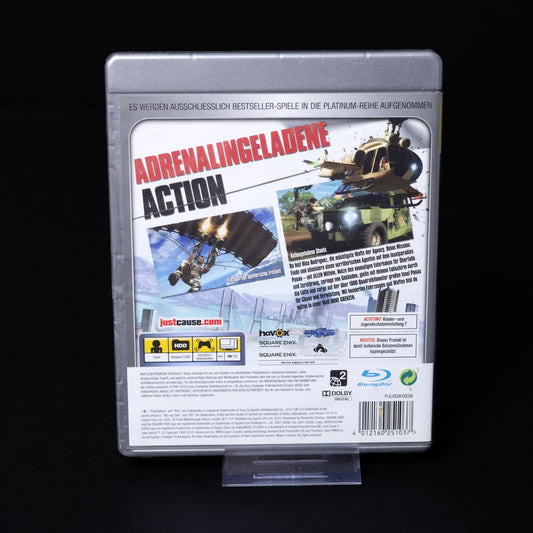 Just Cause 2 - Playstation 3 PS3 Platinum Spiel - PAL - CiB - Zustand Sehr Gut
