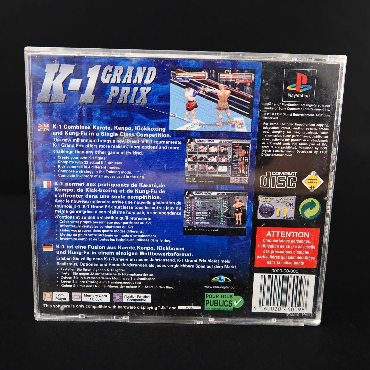 k-1-grand-prix-playsation-1-ps1-boxing-spiel-cib-englisch-gebraucht-4 - Utopia Collectibles