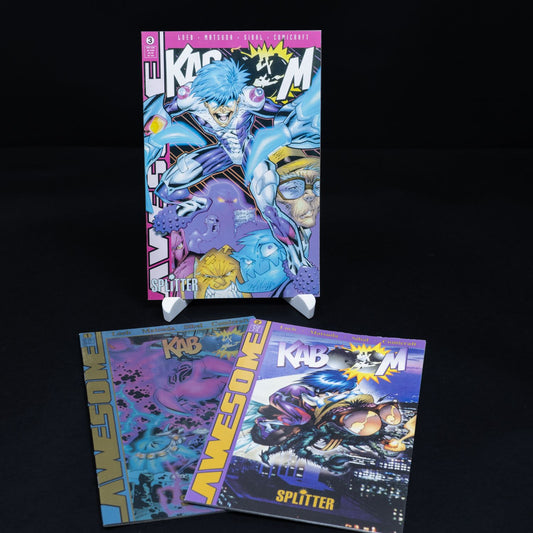 Kaboom - Splitter Comics - Band 1-3 - Buchhandelsausgabe - Deutsch