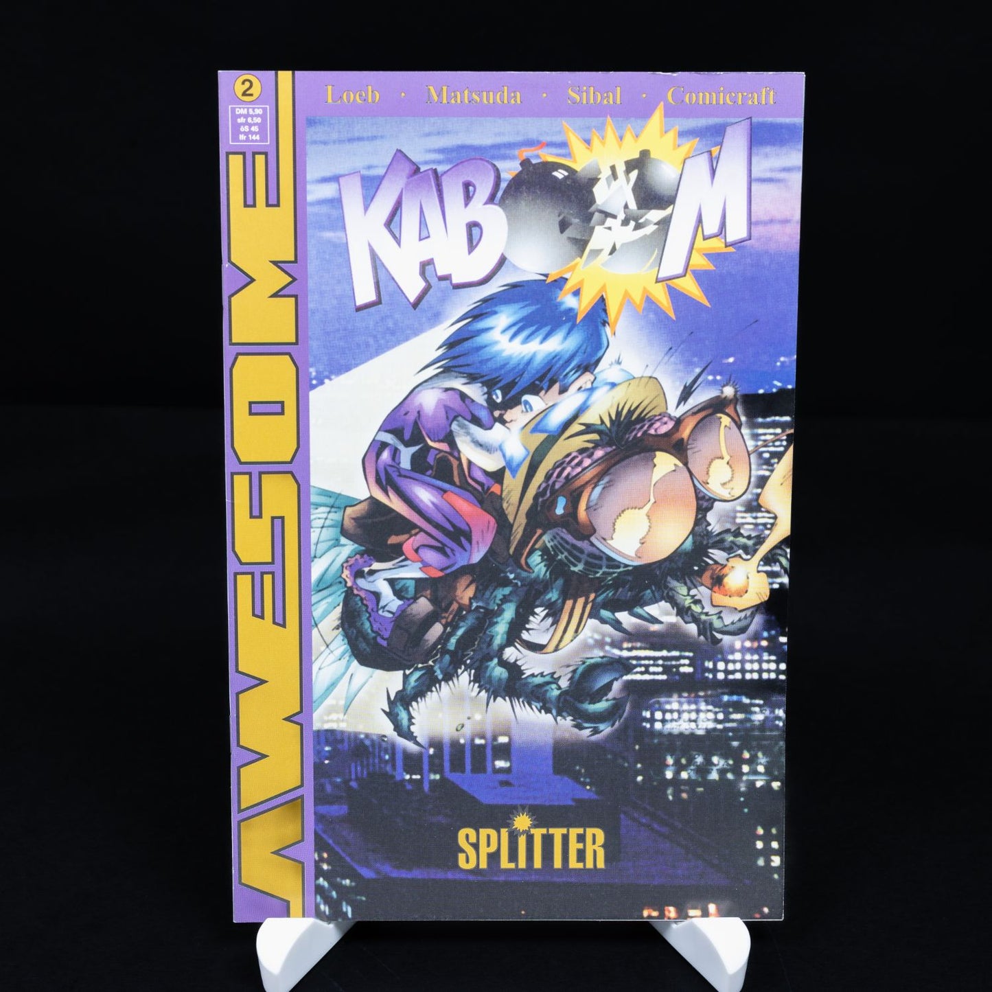Kaboom - Splitter Comics - Band 1-3 - Buchhandelsausgabe - Deutsch