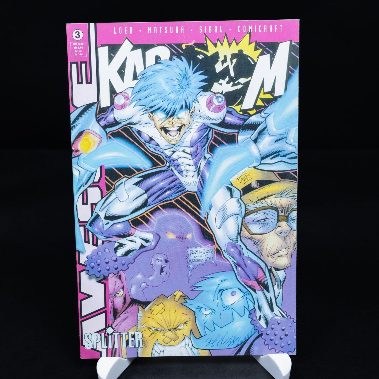 Kaboom - Splitter Comics - Band 1-3 - Buchhandelsausgabe - Deutsch