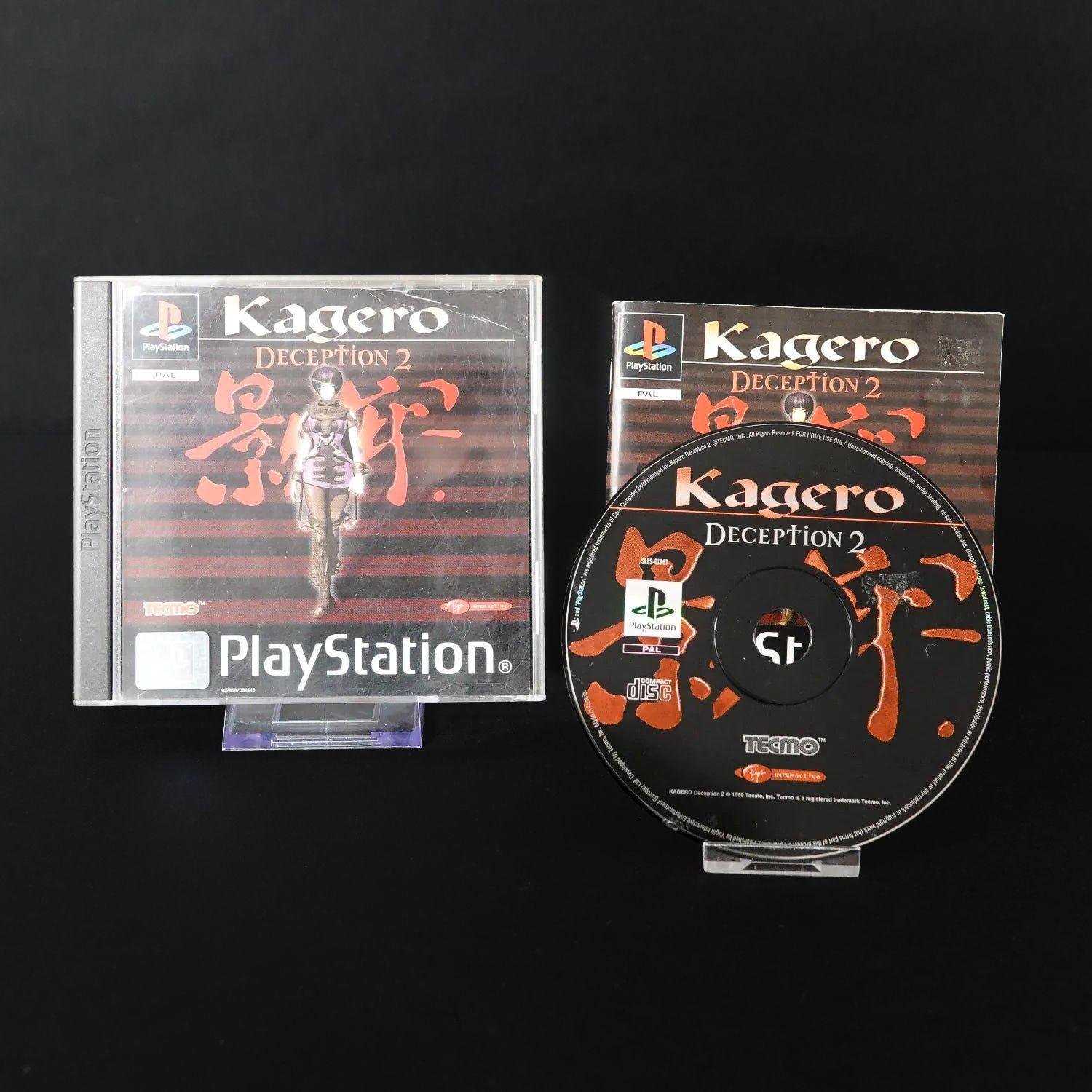 kagero-deception-2-playstation-ps1-pal-eu-cib-mit-anleitung-raritaet-1 - Utopia Collectibles