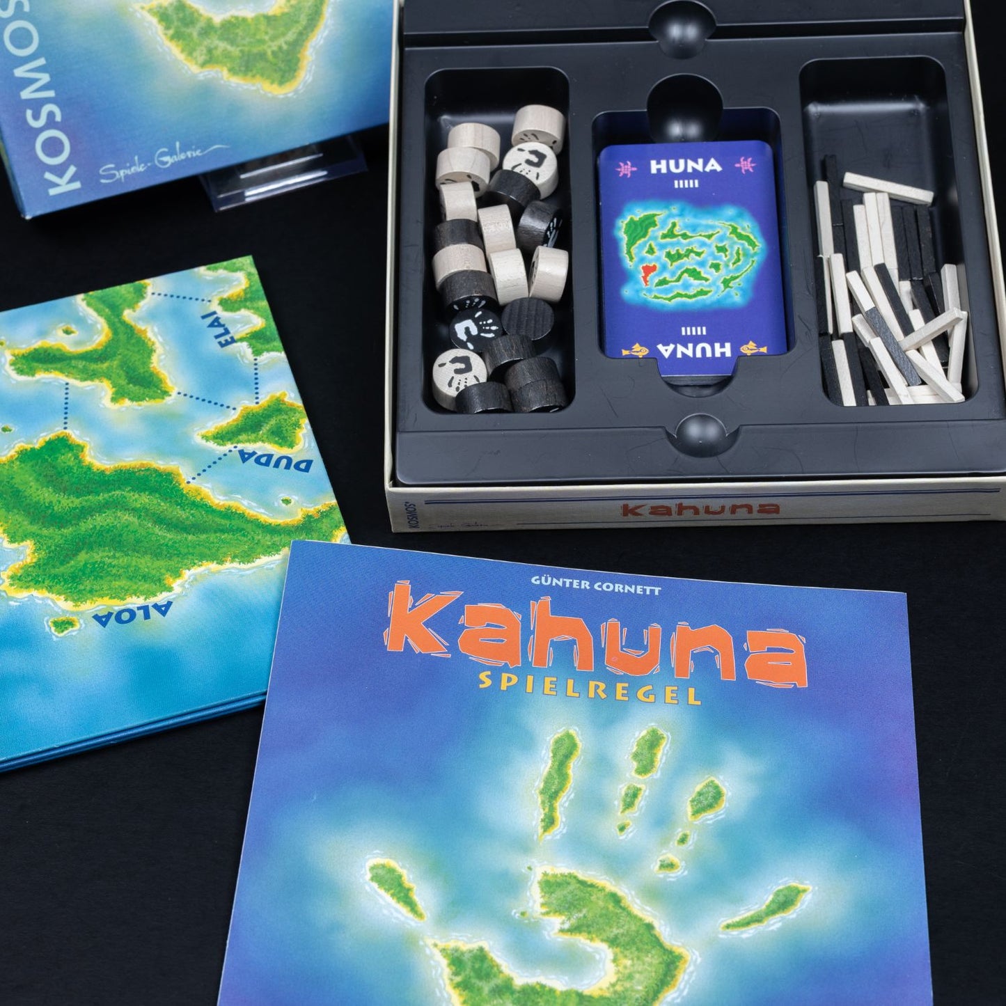 Kahuna - Spielmagie für Zwei - Brettspiel - Vollständig - Zustand Sehr Gut