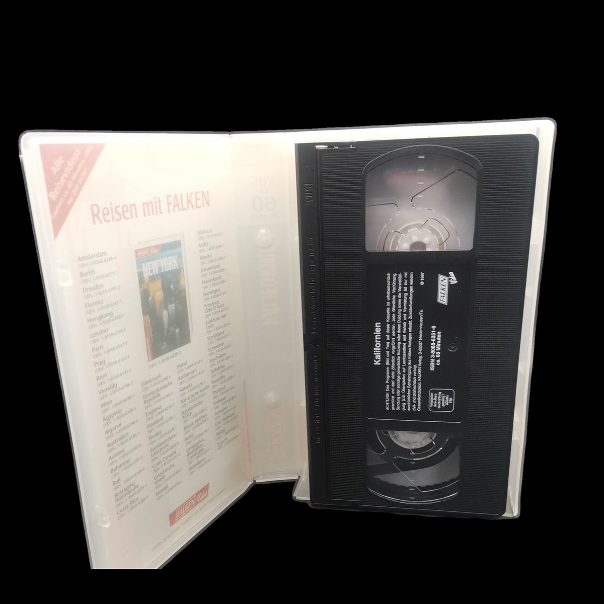 Kalifornien - Reise-Dokumentation - Dokumentarfilm - PAL - VHS - Gebraucht