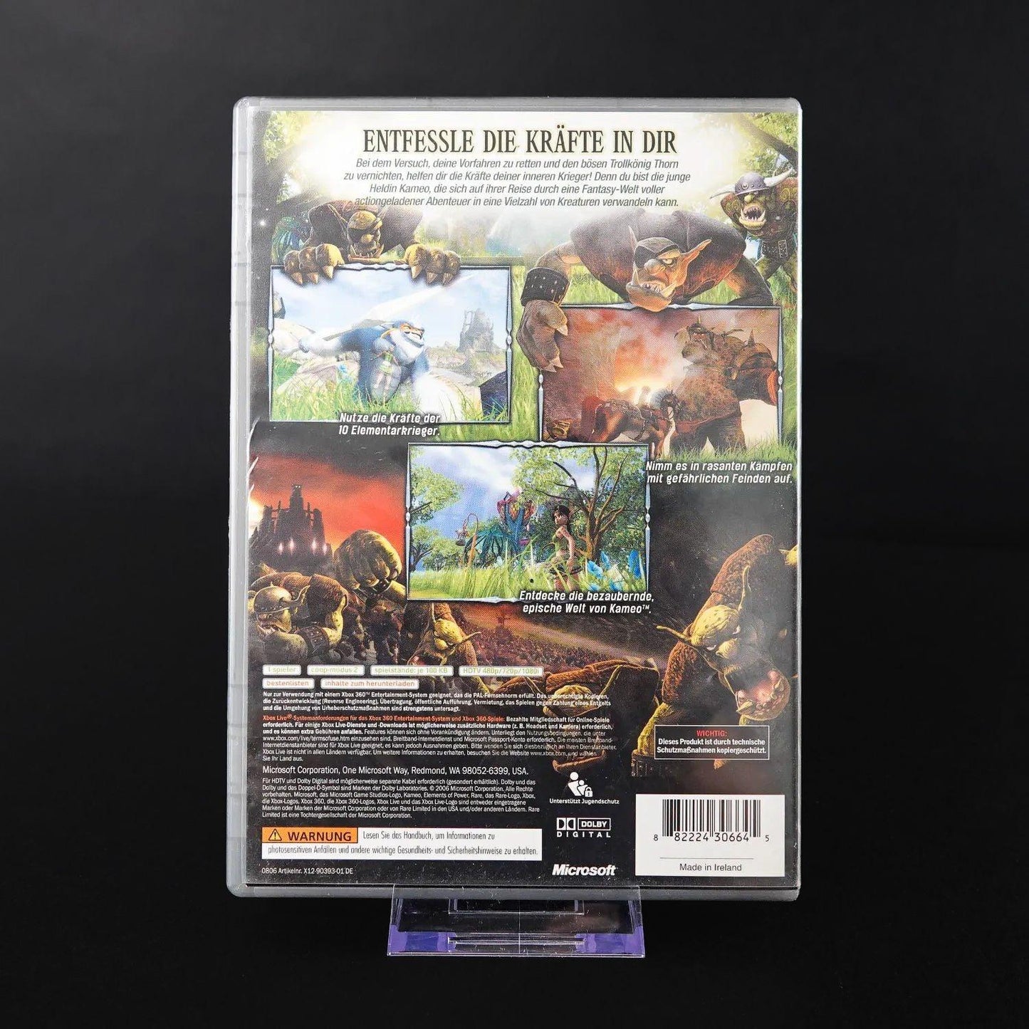 kameo-elements-of-power-xbox-360-classics-cib-pal-deutsch-gebraucht-3 - Utopia Collectibles