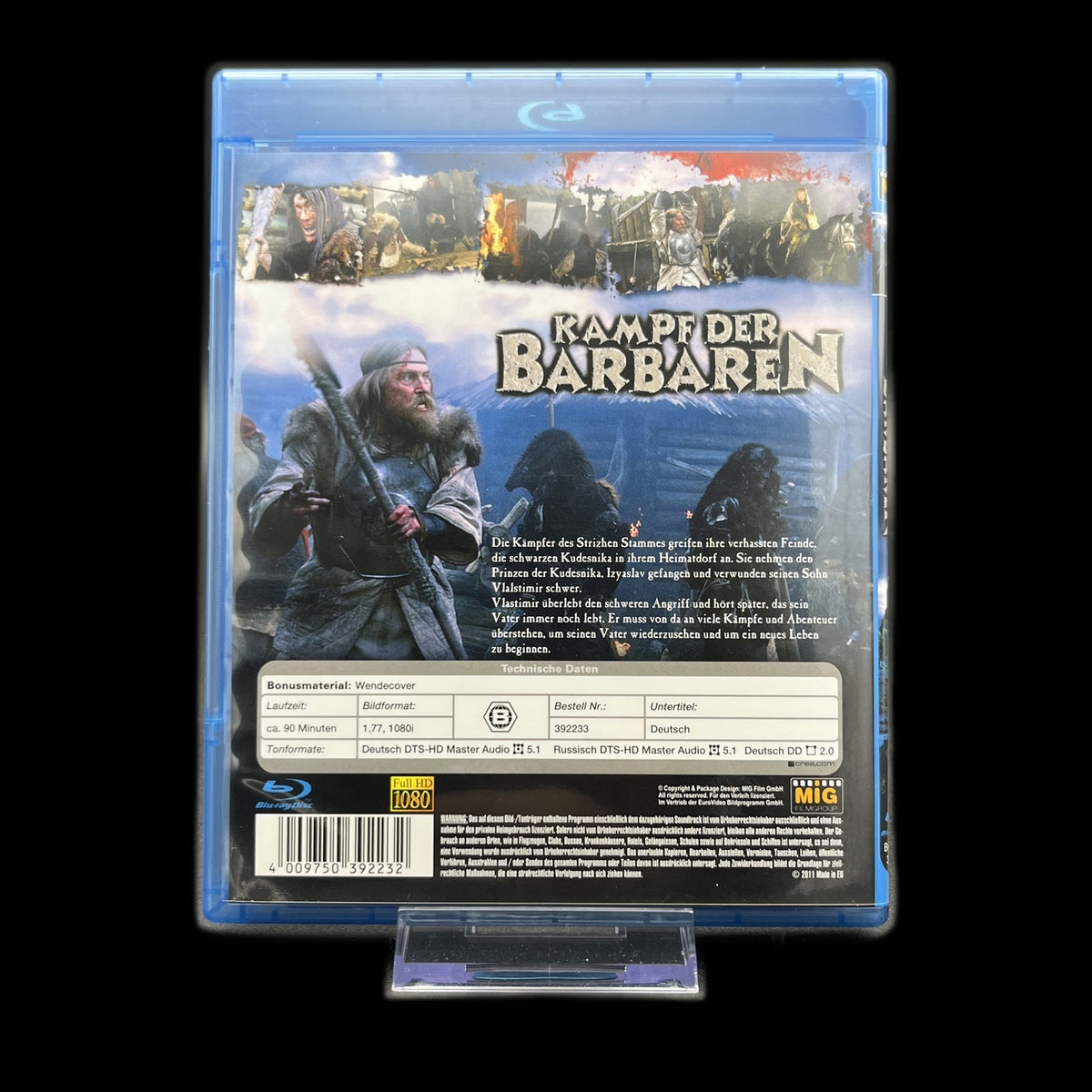 Kampf der Barbaren - Wendecover - Action - Blu-Ray - Film - Gebraucht