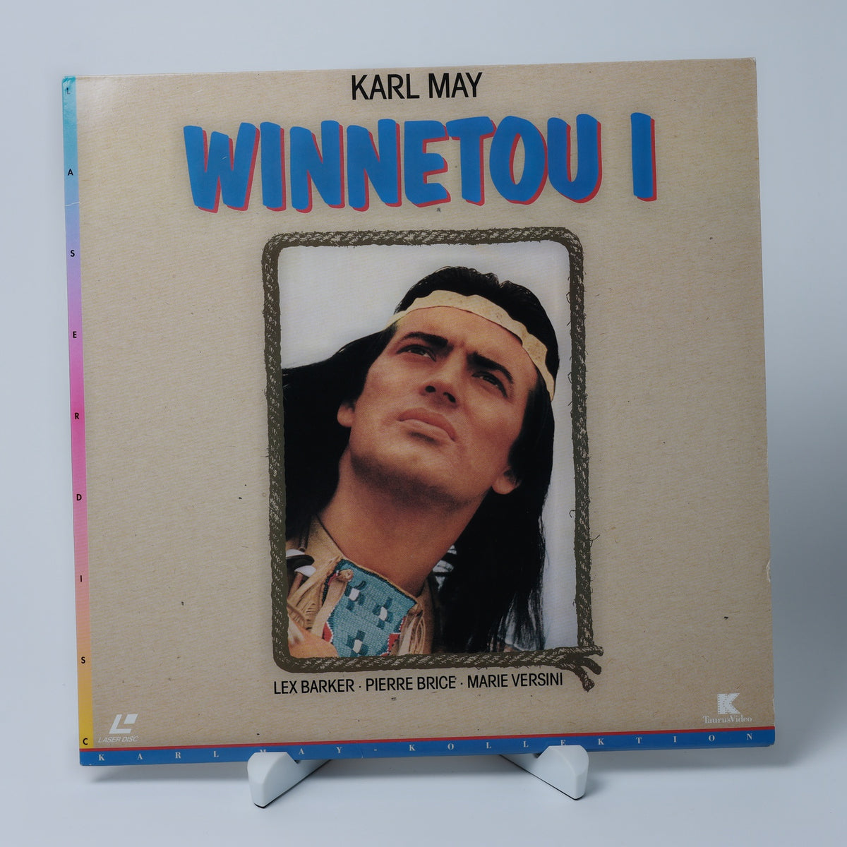 Karl May Winnetou I - Lex Barker, Pierre Brice - LaserDisc - Zustand Sehr Gut
