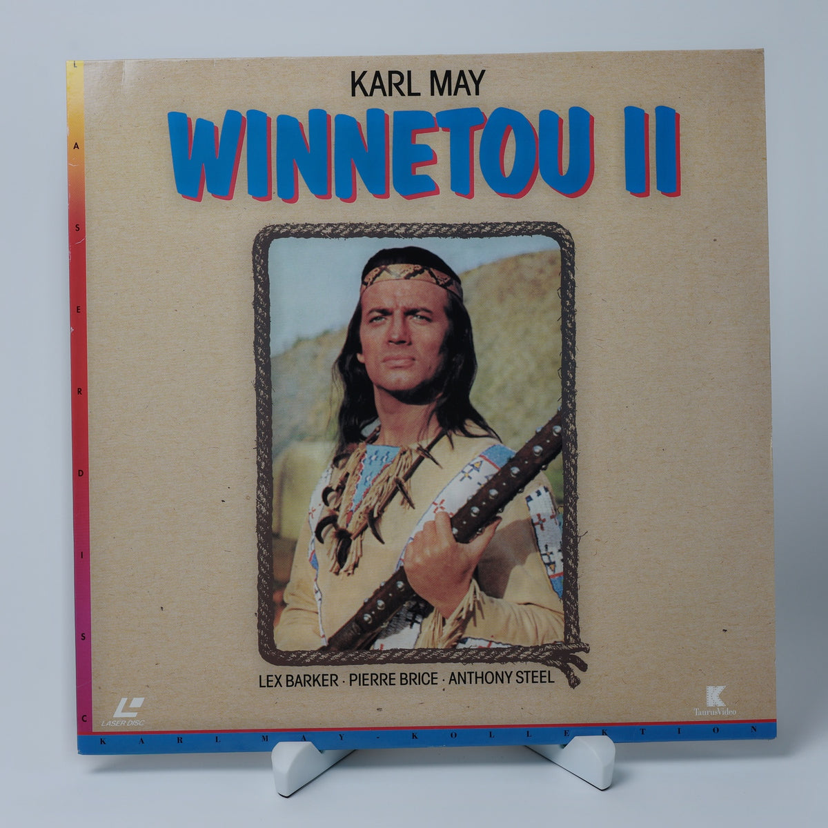 Karl May Winnetou II - LaserDisc - Taurus Video - 1994 - Zustand Sehr Gut