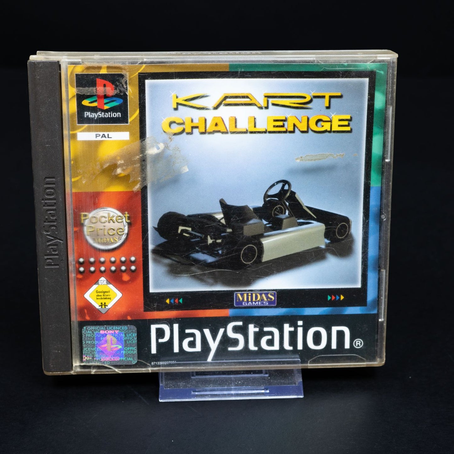 Kart Challenge - Playstation PS1 Spiel - CiB - PAL - Zustand Okay