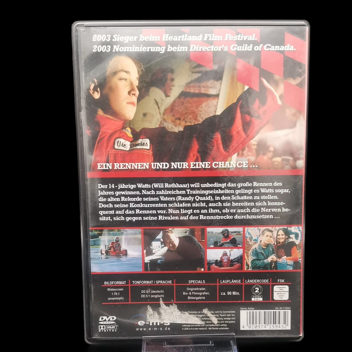Kart Racer - Voll am Limit - Action - Motorsport - Film - DVD - Gebraucht