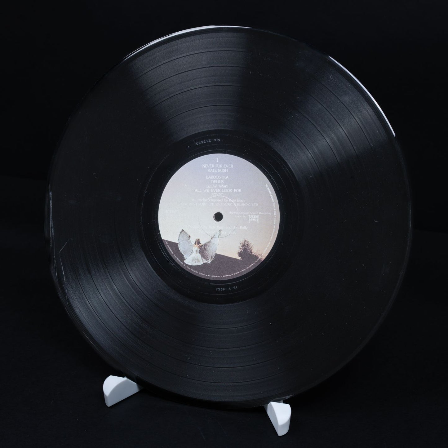 Kate Bush – Never For Ever - Vinyl LP Schallplatte - G+ / VG+
