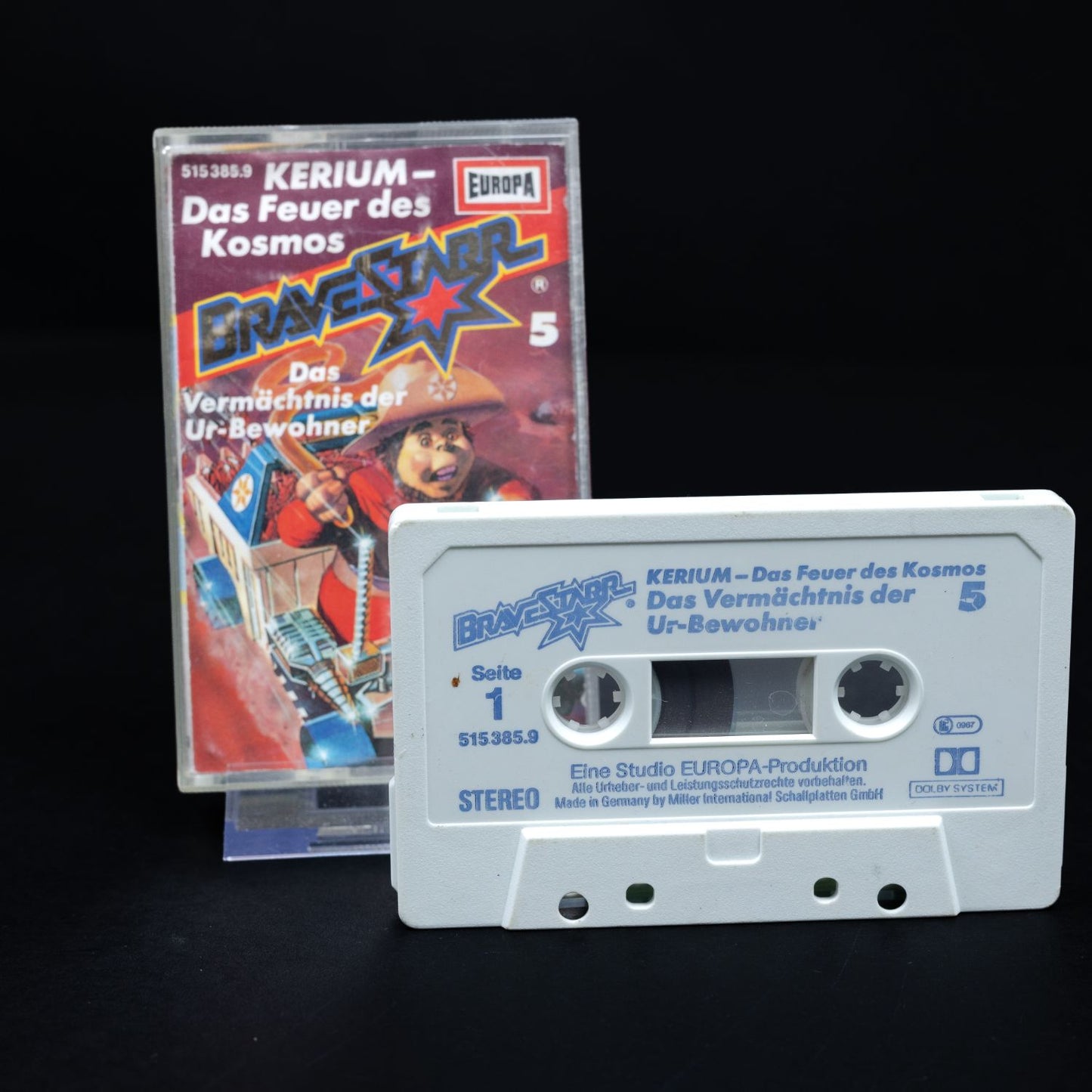 Kerium - Das Feuer Des Kosmos BraveStarr 5 - Kassette - Hörspiel - Gebraucht