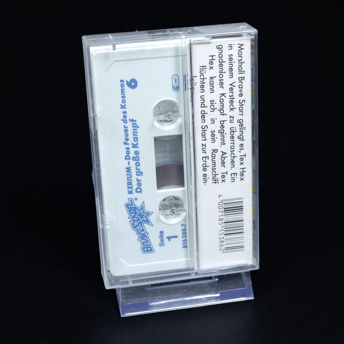 Kerium - Das Feuer Des Kosmos - BraveStarr 6 - Hörspiel Kassette - NM/NM