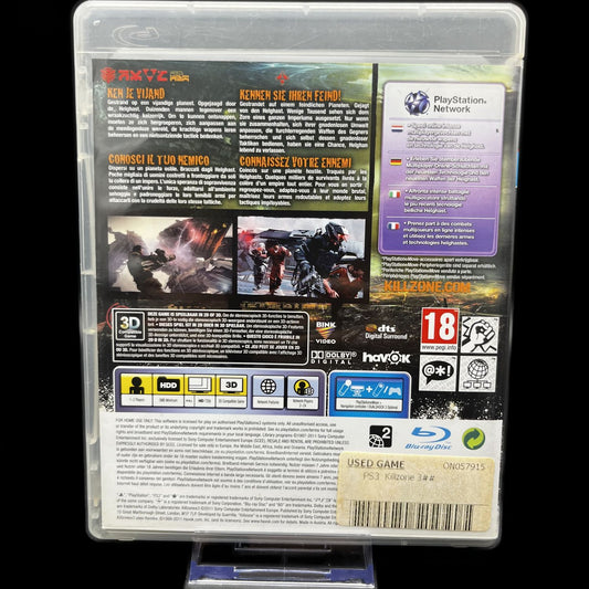 Killzone 3 - Guerilla Games - Sony  PS3 Playstation 3 - Top Zustand