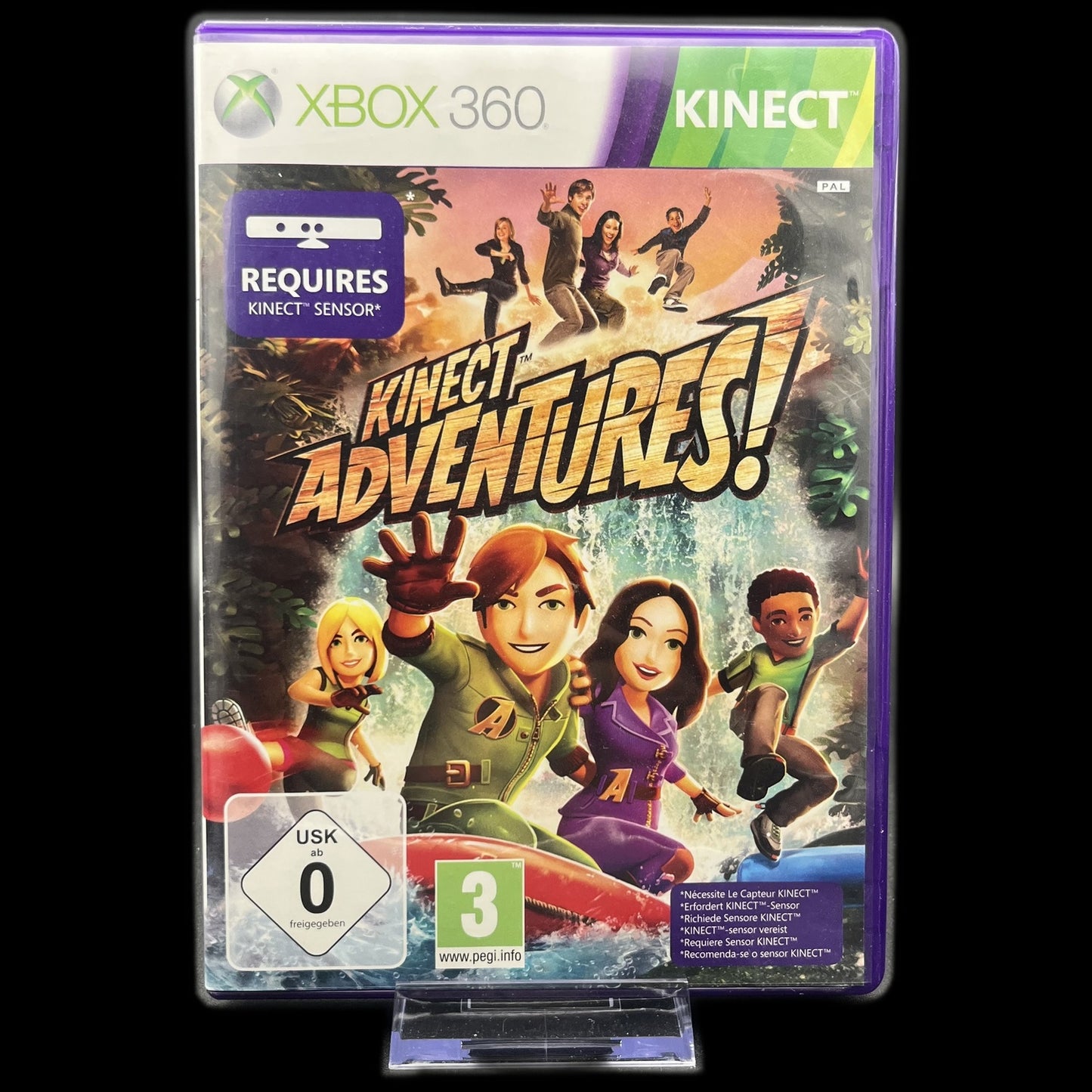 Kinect Adventures! - Xbox 360 - Complete in Box - PAL - deutsch - Gebraucht