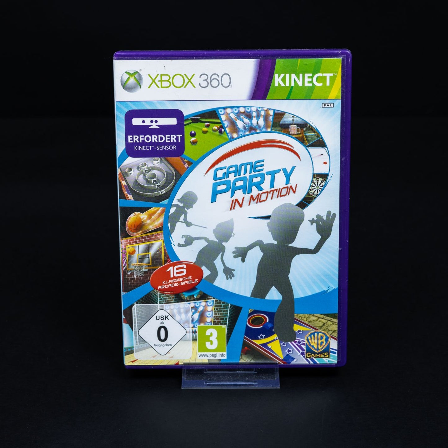 Kinect Game Party in Motion - XBOX 360 Spiel - CiB - Zustand Sehr Gut