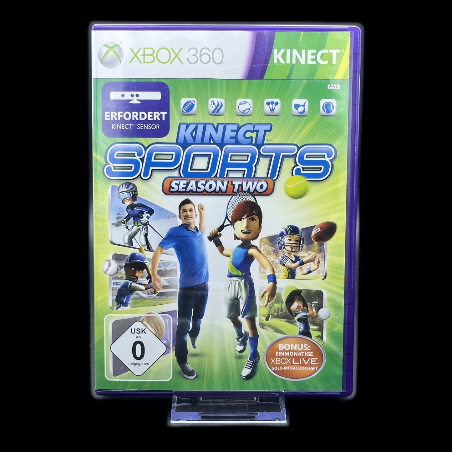 Kinect Sports: Season Two - Xbox 360 - In OVP - PAL - deutsch - Gebraucht