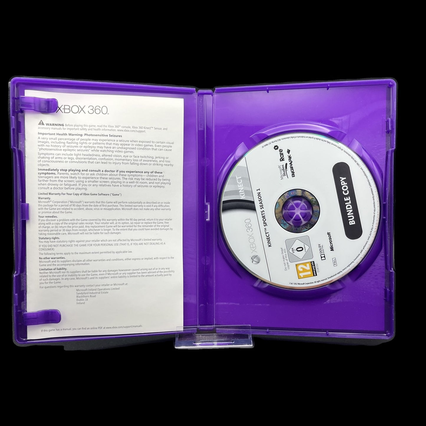 Kinect Sports - Xbox 360 - Complete in Box - PAL - deutsch - Gebraucht
