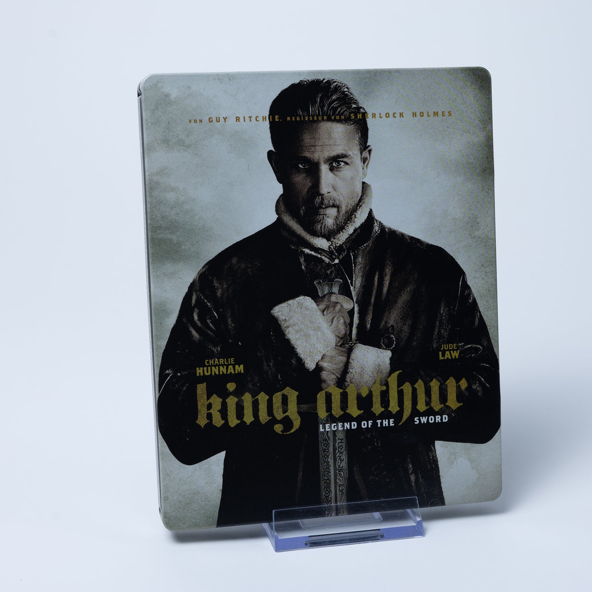 King Arthur: Legend of the Sword - Blu-Ray Steelbook - Charlie Hunnan & Jude Law