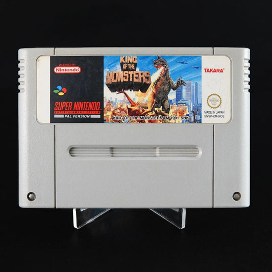 king-of-the-monsters-super-nintendo-snes-palde-nur-modul-zustand-gut-1 - Utopia Collectibles