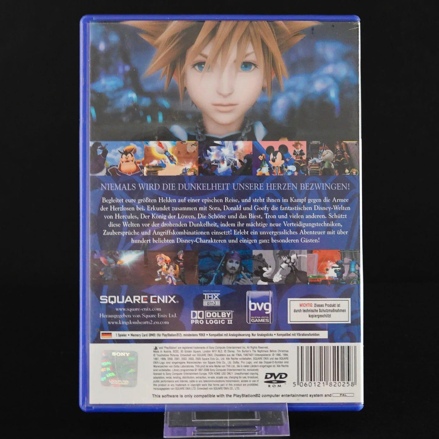 Kingdom Hearts 2 - Playstation 2 PS2 Spiel - PAL - CiB mit Anleitung - Zust. Gut
