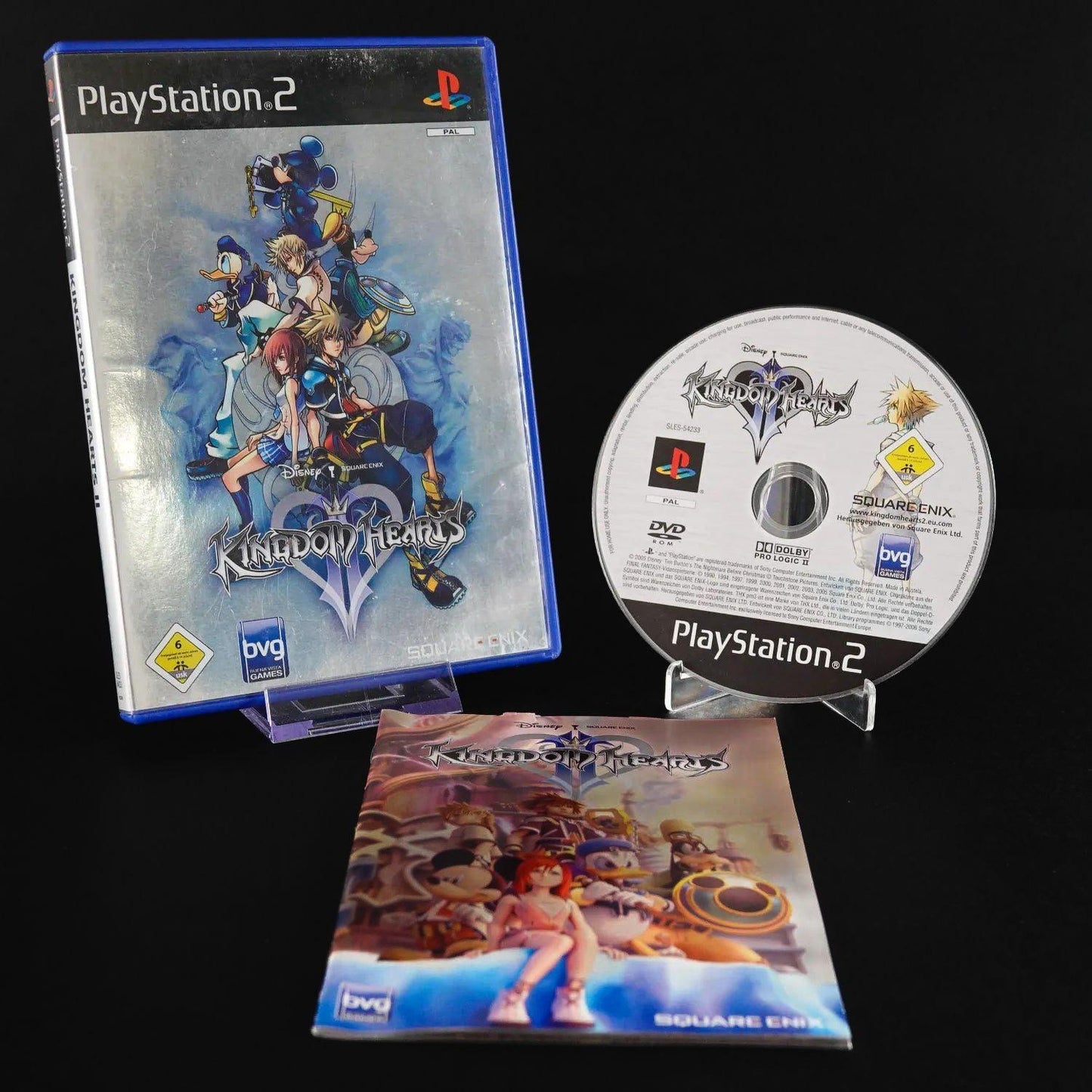 Kingdom Hearts 2 - Playstation 2 PS2 Spiel - PAL - CiB mit Anleitung - Zust. Gut