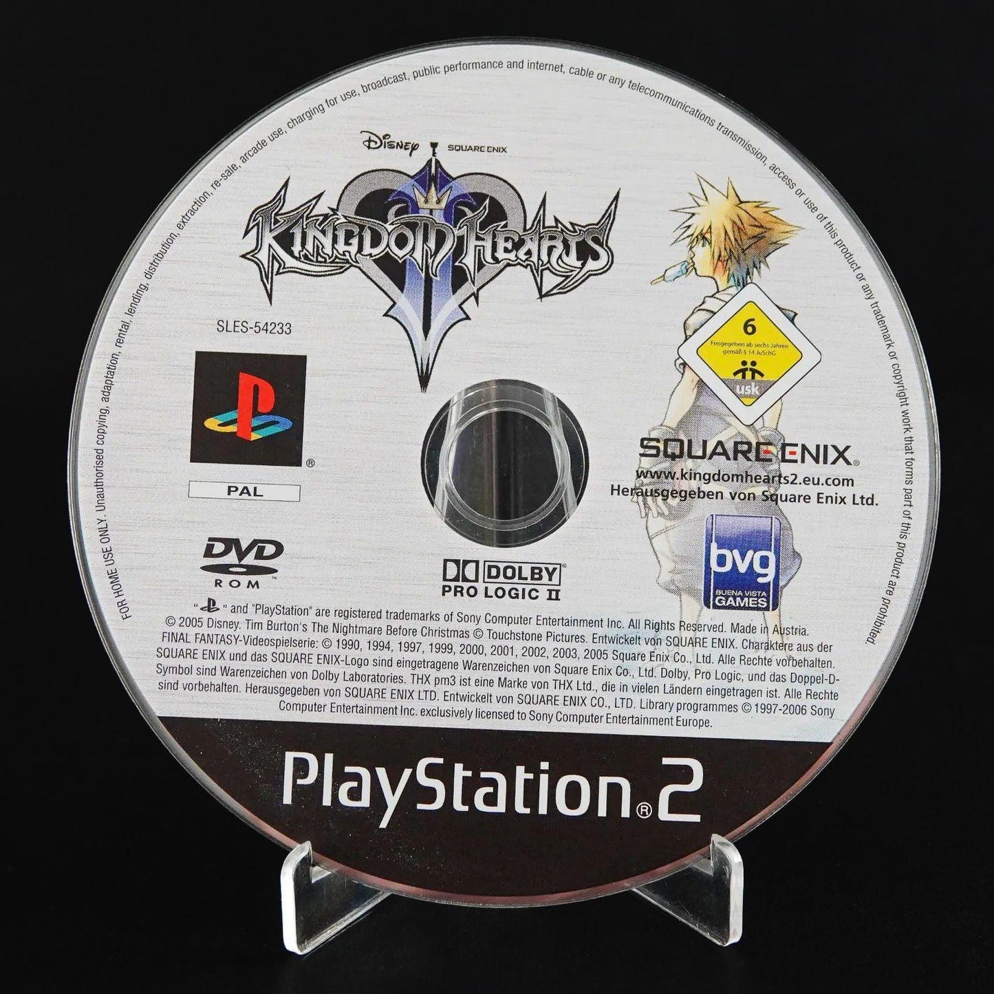 Kingdom Hearts 2 - Playstation 2 PS2 Spiel - PAL - CiB mit Anleitung - Zust. Gut