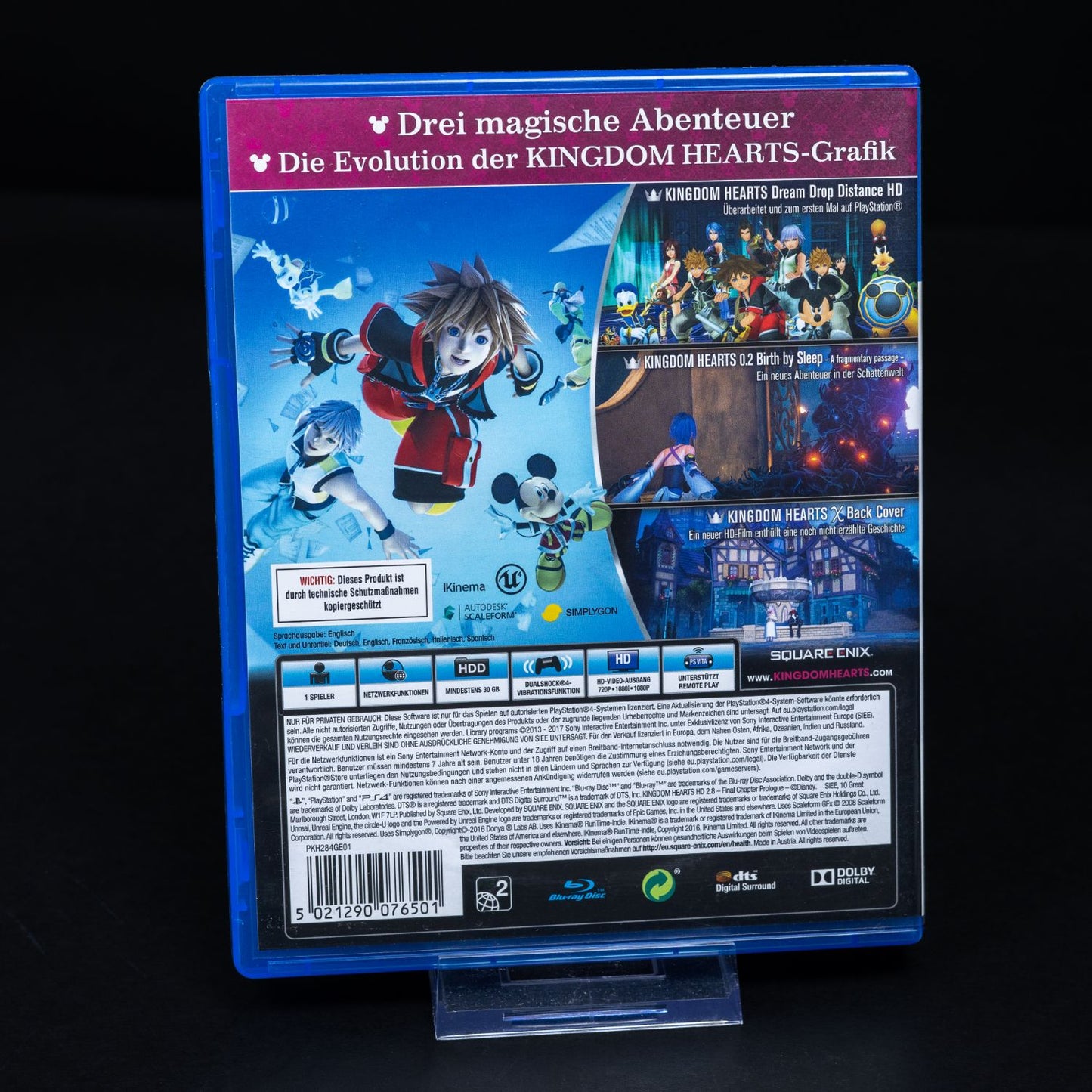 Kingdom Hearts Final Chapter Prologue - Playstation 4 PS4 - CiB - Zust. Sehr Gut