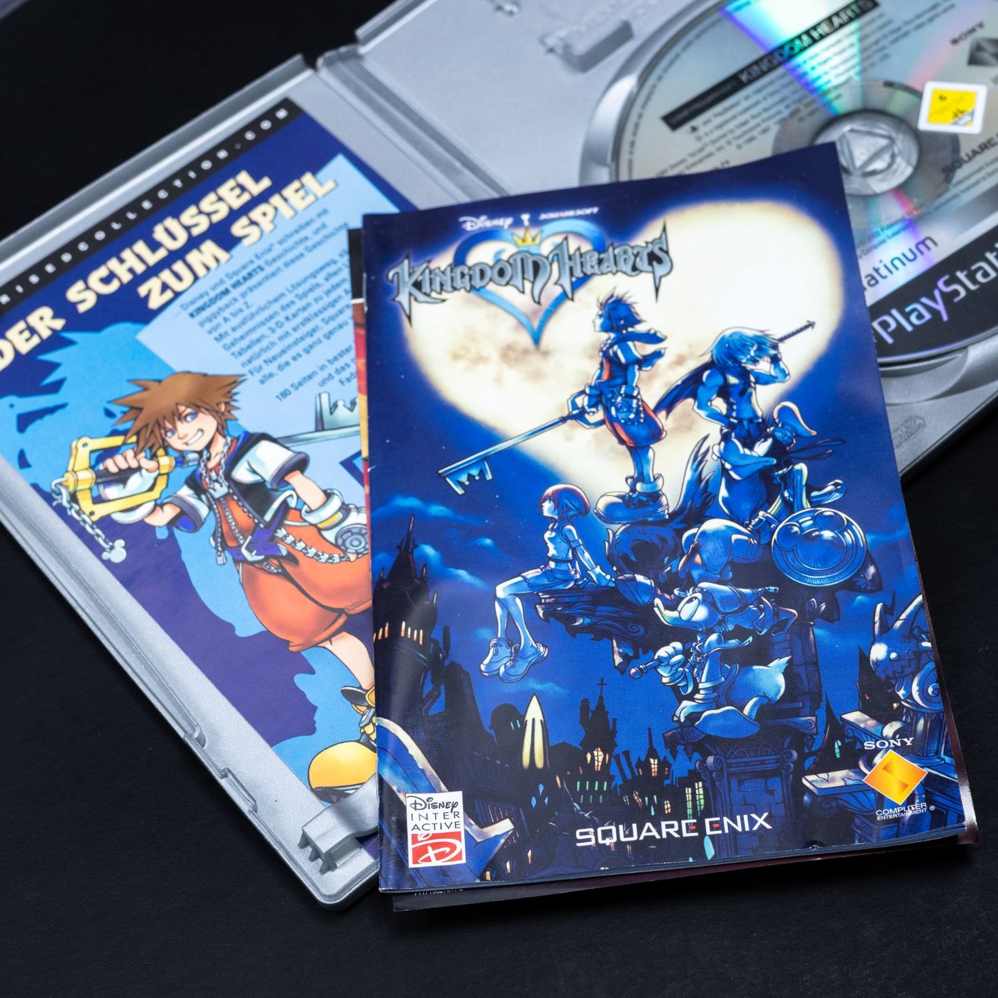 Kingdom Hearts - Playstation 2 PS2 Platinum Spiel - CiB - Zustand Gut