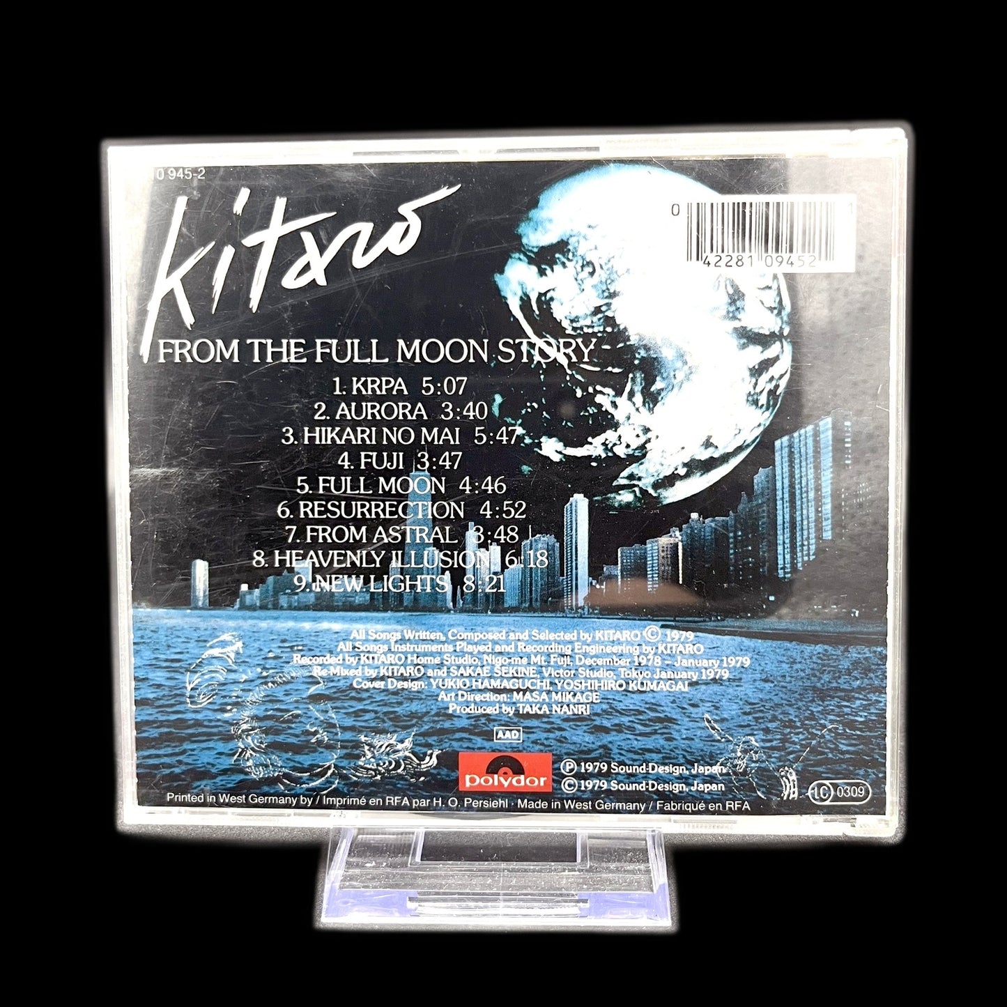 Kitaro - From The Full Moon Story - CD - New Age - Album - Gebraucht