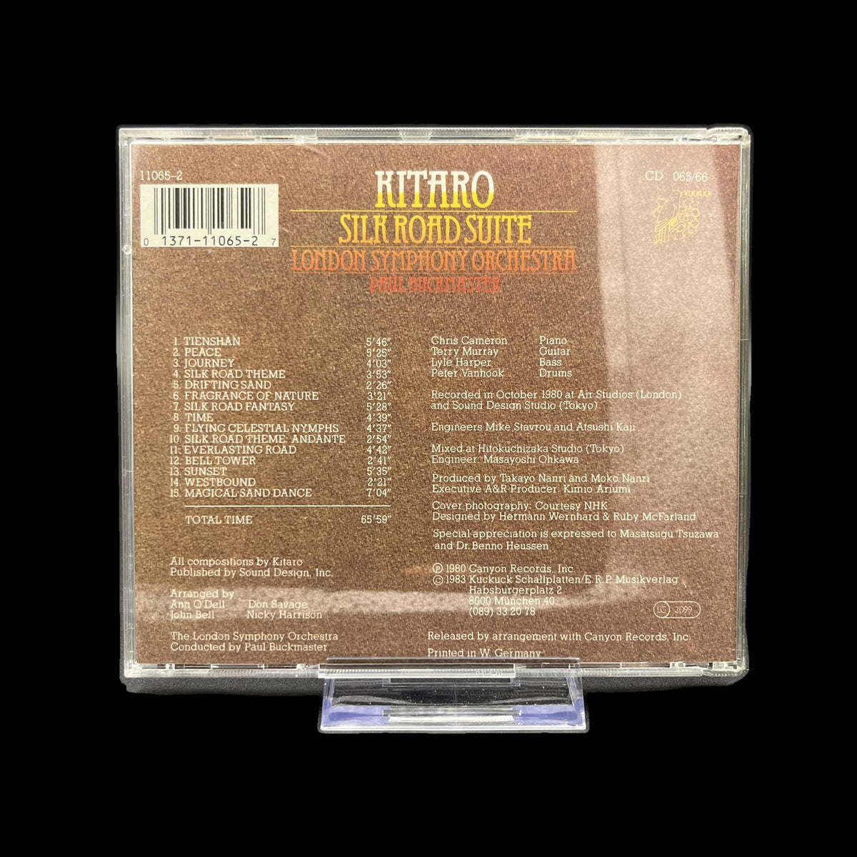 Kitaro - Silk Road Suite - London Symphony Orchestra - New Age - CD - Gebraucht