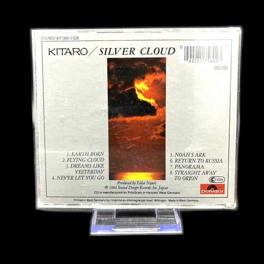 Kitaro - Silver Cloud - CD Album - 1984 - New Age - West Germany - Gebraucht